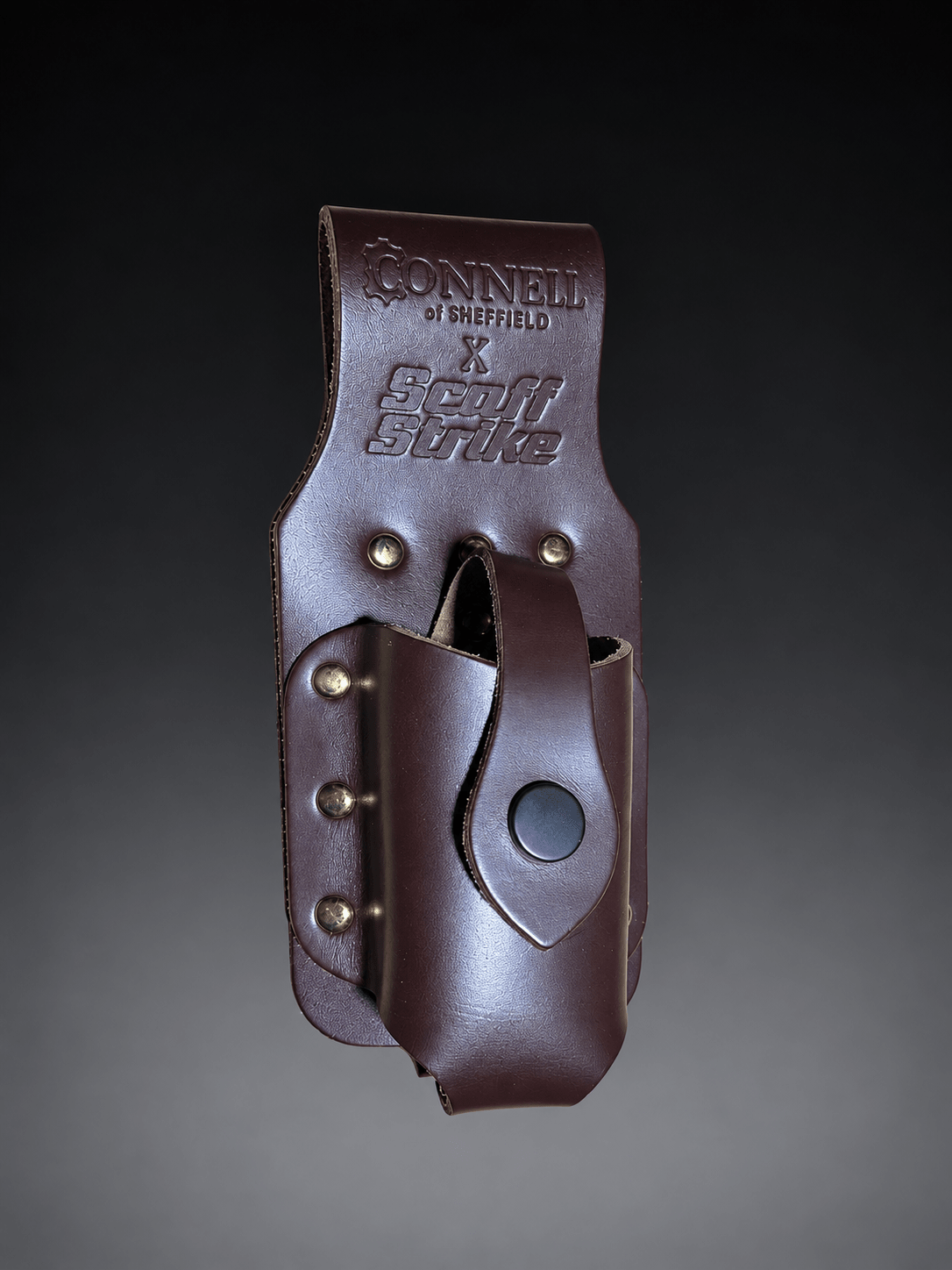 EyeDrive™️ pouch Only (Brown leather) - ScaffStrike