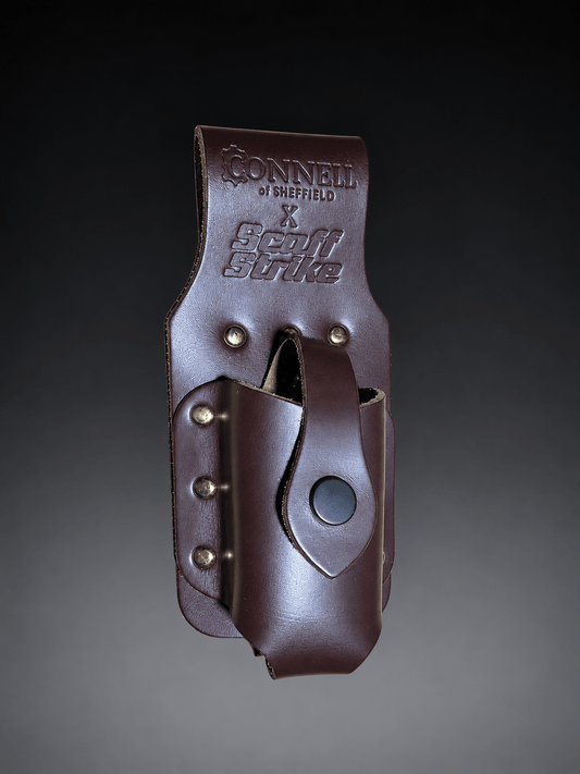EyeDrive™️ pouch Only (Brown leather) - ScaffStrike
