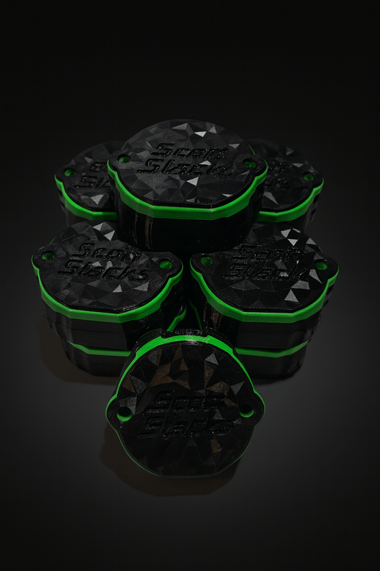 Limited edition Carbon/Green smart cap - ScaffStrike